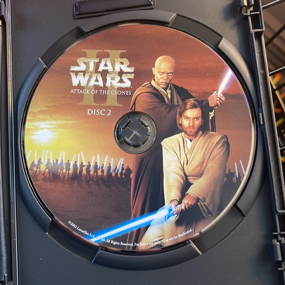 Star Wars II Attack of the Clones dvd two disc set - Picture 6 of 7